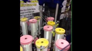2013 ICAST Watch How Braid Is Made by TUF-Line