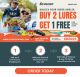 Buy 2 lures get 1 Pro Series lure FREE!
