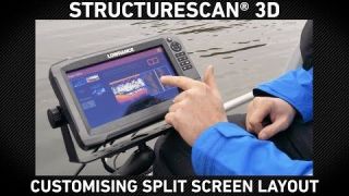Lowrance How-To | Setting Up Custom Split Screens on StructureScan 3D