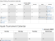 June 2023 Tournament Calendar