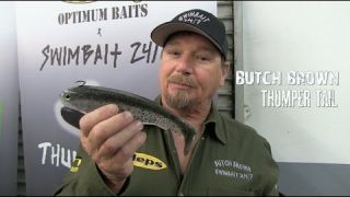 Debut of Butch Brown's Thumper Tail Swimbait | Optimum