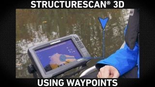 Lowrance How-To | Using Waypoints on StructureScan 3D