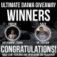 Winners Announced for Daiwa Ultimate Giveaway