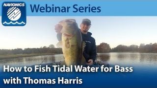 Navionics Webinar | Fishing for Bass in Tidal Waters with Thomas Harris